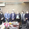 بازدید رئیس دانشگاه علوم پزشکی و مدیرعامل مجمع خیرین سلامت شهرستان کاشان از شرکت سیمان کویر  مورخ 25 / 8  /1400