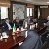بازدید فرماندار محترم شهرستان کاشان از کارخانه سیمان کویر کاشان در راستای شناسایی و رفع موانع تولید مورخ 8 / 4 /1400